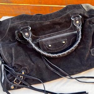 Balenciaga Le City Black Suede Dream!